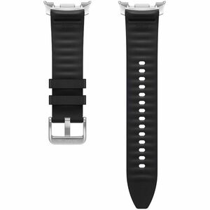 Samsung Adjustable Smartwatch Band - Small (S)/Medium (M)/Large (L) - Black - Eco-leather