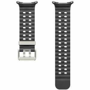 Samsung ET-SNL70 Adjustable Smartwatch Band - Buckle Attachment - 34 mm Height Length - Dark Grey - Hydrogenated Nitrile B