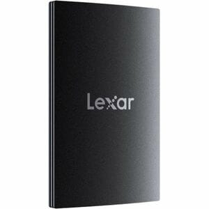 Lexar SL500 4 TB 便携式 固态硬盘 - 外置 - 黑 - 相机, 平板, 计算机, iPhone, 游戏控制台 设备支持 - C型 USB - 256-bit AES 加密标准