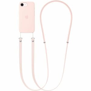 Apple Adjustable Crossbody Strap - Soft Pink - PET, Woven