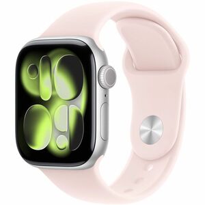 Apple Adjustable Smartwatch Band - Medium (M)/Large (L) - Pin-and-tuck Attachment - Soft Pink - Fluoroelastomer