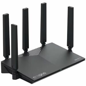 Strong Router WiFi 7, BE3600Mbps Dual-Band, 1 Porta × 2,5 Gbps WAN, 3 Porte LanGigabit , 5*Antenne esterne 3dBi, Compatibi