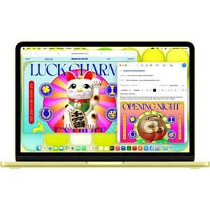 13-inch MacBook Neo: Apple A18 Pro chip with 6-core CPU and 5-core GPU, 8GB, 256GB SSD - Citrus