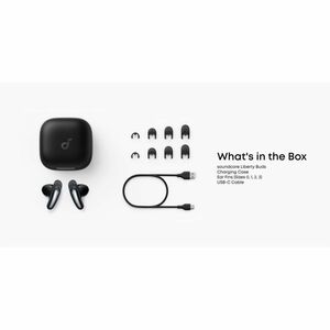 Auricolare soundcore Liberty True Wireless Earbud Stereo - Nero - Binaural - In-ear - Bluetooth - Cancellazione del rumore
