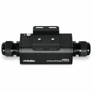 TRENDnet TI-OS300 PoE Surge Protector - TAA Compliant - 1 x RJ-45 - 95 VA - 1 kA - RJ-45