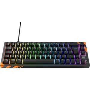 CHERRY K5 Pro TMR G8E-24200 Gaming Keyboard - Compact - Cable Connectivity - USB Type A Interface - RGB LED - French - Bla