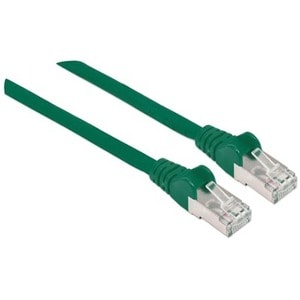 Network Patch Cable, Cat6, 2m, Green, Copper, S/FTP, LSOH / LSZH, PVC, RJ45, Gold Plated Contacts, Snagless, Booted, Lifet