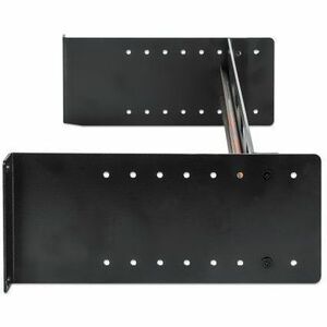 Adjustable 19" Rackmount DIN Rail Kit, 2U, Chassis to Mount Top Hat DIN Rail Equipment in a 19 in. Rack, Adjustable Rail D