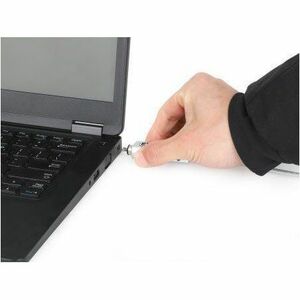 Universal Laptop Combination Lock For Noble Wedge®, Nano and K-Slot, Secure 3-in-1 Anti-theft Notebook Lock, Resettable 4-
