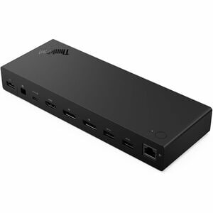 Lenovo ThinkPad USB4 Dock 5000 - for Monitor, Notebook - Charging Capability - 100 W Power Supply - USB4 - 4 Displays Supp