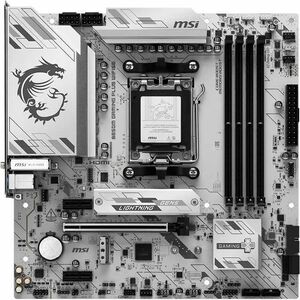 MSI B850M GAMING PLUS WIFI6E Gaming Desktop Motherboard - AMD B850 Chipset - Socket AM5 - Micro ATX - Ryzen 7 Processor Su