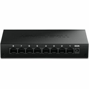 Commutateur Ethernet TRENDnet TEG-S381 8 Ports - 2.5 Gigabit Ethernet - 2.5GBase-T - Conforme aux normes TAA - 2 Couche su