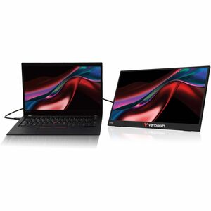 Verbatim LIGHT 16" Class LCD Touchscreen Monitor - 16:9 - 10 ms - 15.6" Viewable - Capacitive - 10 Point(s) Multi-touch Sc