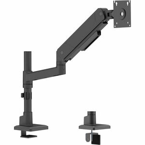 Origin Mounting Arm for Monitor, Display - Black - Height Adjustable - 1 Display(s) Supported - 17" (43.18 cm) to 45" (114