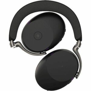 Jabra Evolve3 85 有线/无线 头戴式, 挂耳式 立体声 耳机 - 黑 - Microsoft Teams认证 - 双声道 - 上耳式 - 3000 cm - 蓝牙 - 35 欧姆 - 20 Hz 到 20 kHz - 120 c