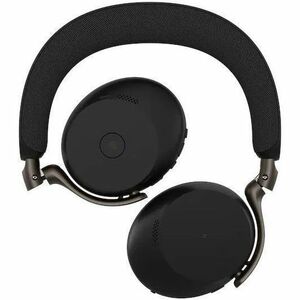 Jabra Evolve3 75 无线 入耳式, 头戴式, 挂耳式 立体声 耳机 - 黑 - Microsoft Teams认证 - 双声道 - 上耳式 - 3000 cm - 蓝牙 - 35 欧姆 - 20 Hz 到 20 kHz - 微机电