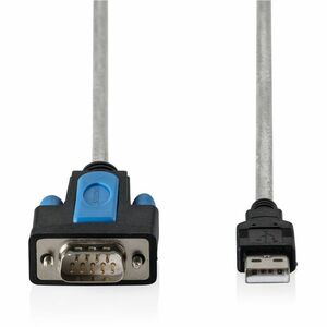 Digitus 1,80 m Seriell/USB Datentransferkabel - 1 Stück - Cable for Peripheriegerät, Modem, Controller, PC, Notebook, USB 