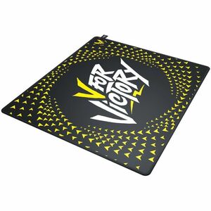 XTRFY GP5 Large Gaming Mouse Pad - Vitality - 400 mm x 460 mm x 4 mm Dimension - Black - Rubber - Anti-slip - Mouse
