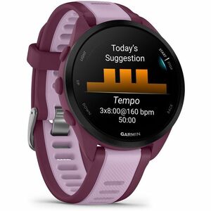 Garmin Forerunner Smartwatch - Berry, Lilac Colore della struttura - Silicone Band Material - LAN wireless - Pulsossimetro
