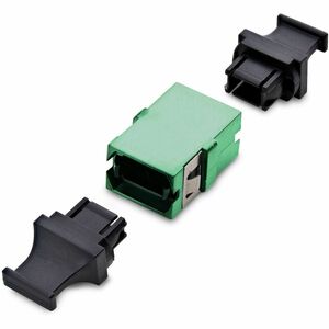 StarTech MPO/MTP Coupler, Single Mode MPO Fiber Coupler, Key Up-Key Down, Fiber Optic MPO/MTP-APC Coupler for Patch Panels