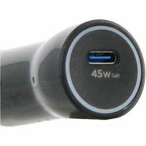 MOBILIS Energia 45 W Auto Adapter - Universal Adapter - 1 USB Type-C - For Smartphone, Tablet PC - 12 V DC, 24 V DC Input 