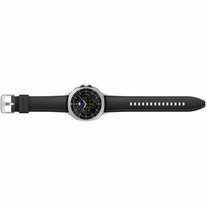 Samsung Galaxy Watch8 Classic SM-L500 Smart Watch - Rounded Square Case Shape - Black Body Color - Stainless Steel Body Ma