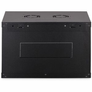 Digitus Dynamic-N 7U Wandmontierbar Geschlossener Schrank Rackschrank für Networking, Server - Schwarz - Stahl, Glas, Blec