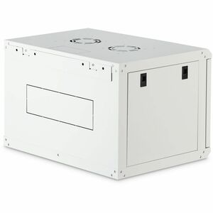Digitus Dynamic-N 7U Wandmontierbar Geschlossener Schrank Rackschrank für Networking, Server - Hellgrau - Stahl, Glas, Ble