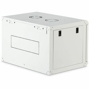 Digitus Dynamic-N 7U Wall Mountable Enclosed Cabinet Rack Cabinet for Networking, Server - Light Grey - Steel, Glass, Shee