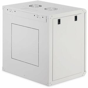 Digitus Dynamic-N 12U Wall Mountable Enclosed Cabinet Rack Cabinet for Networking, Server - Light Grey - Steel, Glass, She