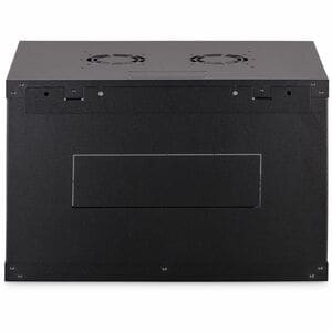 Digitus Dynamic-N 7U Wandmontierbar Geschlossener Schrank Rackschrank für Networking, Server - Schwarz - Stahl, Glas, Blec