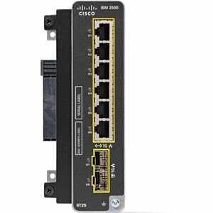 Cisco Expansion Module - 6 x RJ-45 10/100/1000 LAN - For Data Networking, Optical Network - Optical FiberGigabit Ethernet 