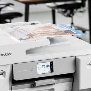Brother MFC-J6975DW Wired & Wireless - Tintenstrahl-Multifunktionsdrucker - Farbe - Grau - Kopierer/Fax/Drucker/Scanner - 