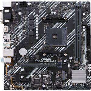 Carte Mère Asus Prime A520M-E/CSM - AMD A520 Chipset - Socket AM4 - Micro ATX - Ryzen 5, Ryzen 3 processeur compatible - 6
