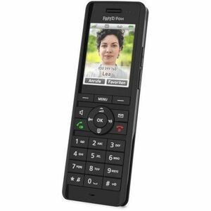 FRITZ! FRITZ!Fon X6 DECT 7 kHz Cordless Phone - Desktop - Black - 300 m Range - 1 x Handset - Speakerphone - Answering Mac