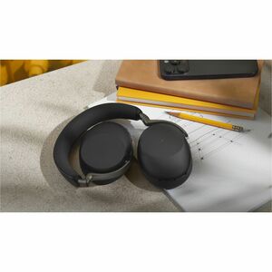 Jabra Evolve3 85 Wired/Wireless Over-the-ear, Over-the-head Stereo Headset - Black - Microsoft Teams Certification - Binau