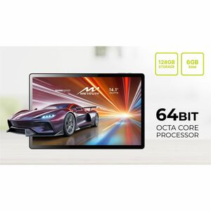 Hannspree Mercury HSG1501 Tablet - 35.8 cm (14.1") Full HD - MediaTek MTK8786 (G80) Octa-core - 6 GB - 128 GB Storage - An