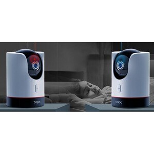 Tapo Tapo C225 2K Network Camera - Colour - Infrared Night Vision - H.264 - 2560 x 1440 - 4 mm Fixed Lens - 15 fps - Alexa