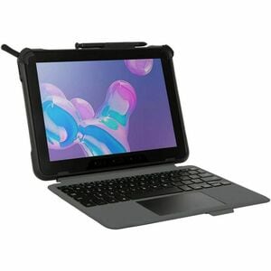 Targus Magnetic Keyboard for Samsung Galaxy Tab Active4 Pro - Wireless Connectivity - Pogo Pin Interface - Android - Frenc