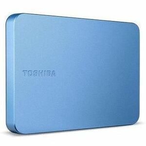 Toshiba Canvio Flex Tragbar Festplatte - 2,5" Extern - 1 TB - Metallic-Blau - Smartphone, Tablet, Desktop-PC Unterstütztes