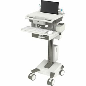 Chariot Informatique Médical Ergotron Mosaic3-Tiers - Conforme aux normes TAA