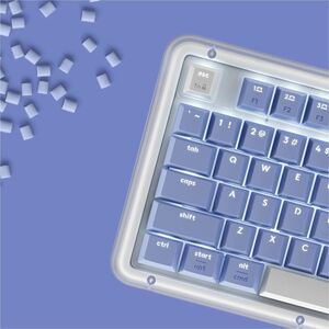 Logitech K98M Plus 键盘 - 袖珍的 - 有线/无线 连接 - A 型 USB 接口 - 英文（美国） - QWERTY 布局 - 机械 按键开关 - Bluetooth/RF - 10 m - 2.40 GHz - 97 K