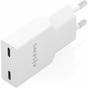 CARGADOR GAN ULTRA DELGADO 30W 2XUSB-C PD3.0 BLANCO
