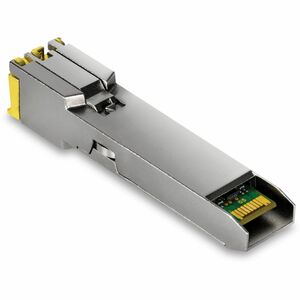 TRENDnet TEG-10GBRJ100 SFP+ - 1 x RJ-45 10GBase-T Network LAN - TAA Compliant - For Data Networking, Optical Network - Twi