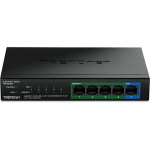 TRENDnet TPE-BG350 5 Ports Ethernet Switch - Gigabit Ethernet - 2.5GBase-T, 10/100/1000Base-T - 2 Layer Supported - 140.45