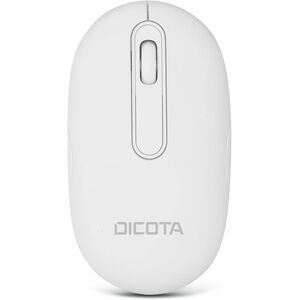 Dicota Mouse - Bluetooth/Radio Frequency - USB Type A, USB Type C - Optical - White - Wireless - 2.40 GHz - Rechargeable -
