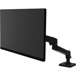 Ergotron Mounting Arm for Monitor, Display, LCD Display - Black - Height Adjustable - 1 Display(s) Supported - 86.4 cm (34