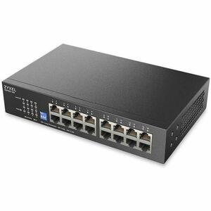 ZYXEL GS1100 GS1100-16S 16 Ports Ethernet Switch - Gigabit Ethernet - 10Base-T, 100Base-TX, 1000Base-T - 2 Layer Supported
