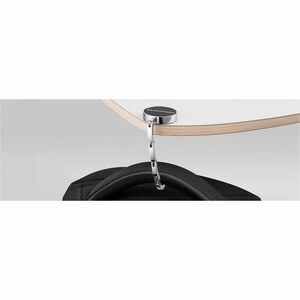 Mousetrapper Hook - 108 mm Height - J-hook - for Table, Bag, Desk, Backpack - Stainless Steel, Metal, Polyvinyl Chloride (