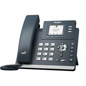Yealink IP Phone - Corded - Wall Mountable - Classic Gray - VoIP - 6.1 cm (2.4") - 2 x Network (RJ-45) - PoE Ports